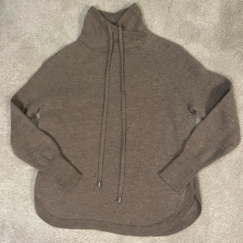 Cynthia Rowley Extra-fine Merino Wool Cowl Neck Pullover